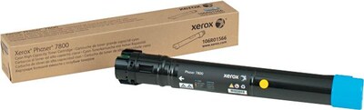 Xerox 106R01566 Cyan High Yield Toner Cartridge, Prints Up to 17,200 Pages