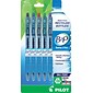 Pilot B2P Bottle 2 Pen Retractable Ballpoint Pens, Medium Point, Assorted Ink, 5/Pack (32814)