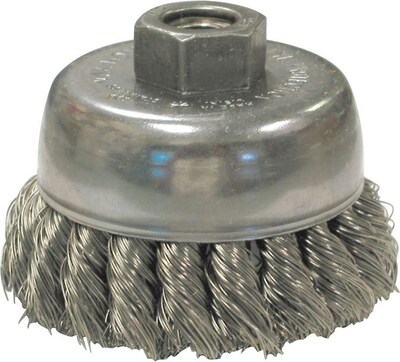 Anderson® Knot Wire Cup Brushes For Small Angle Grinders; US & USC Series, 2 3/4 in