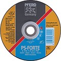 PFERD Type 27 General Purpose PSF-INOX Depressed Center Wheels, 4.5 X 1/4 X 7/8