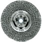 Weiler® Trulock™ Narrow-Face Crimped Wire Wheels, Wire Material Steel, 6" Diameter (804-01075)