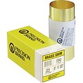 Precision Brand® Brass Shim Stock Rolls, 0.002 X 6 X 100