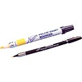 Nissen® 1/8 in Standard Fiber Tip Feltip Paint Marker, White