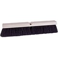 Weiler Vortec Pro 804-25235 24 Polypropylene/Polystyrene Bristle Sweep Brush; Black