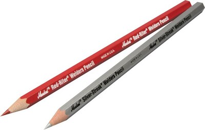 Markal® Silver-Streak® & Red-Riter® Welders Pencils, Silver