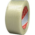 Tesa® 60 yd (L) Clear Glass Fiber Polypropylene Strapping Tape, 4.40 mil (T), 3/4 in (W)