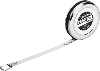 Lufkin® Executive® Diameter Pocket Measuring Tapes, 6ft Blade (182-W606P)