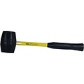 Nupla® Rubber Mallet, Fiberglass Handle, H Grip, 2 lb.