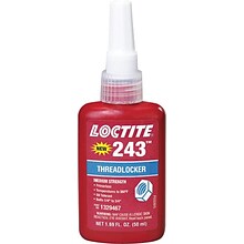 Loctite® 243™ Medium Strength Blue Threadlocker, Blue, 50 mL (442-1329467)