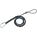 Ergodyne Squids® 3100 Single Carabiner Tool Lanyard, Black