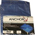 Anchor Brand Multi Use Tarpaulin Polyethylene, Tarp, 18 X 24