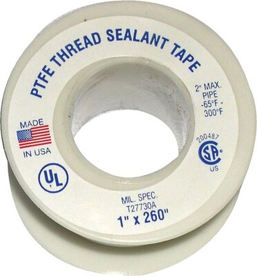 Plastomer™ Technetrics Thread Sealant Tape, 1x260