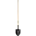 Union Tools® Round Point Digging Shovel, Dura-Torque, Steel Blade, 48 Handle