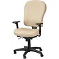 Tempur-Pedic Ergonomic Mid-Back Fabric Task Chair, Adjustable Arms, Beige