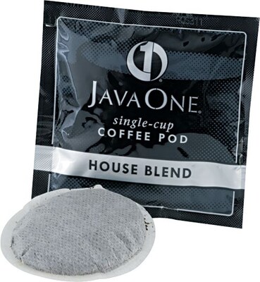 JavaOne House Blend Coffee Packet, Medium Roast, 3 oz., 14/Box (JAV40300)