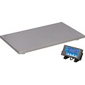 Brecknell Compact 22 Wide Platform Floor Scale, Up to 500lb. Capacity (PS500-22S)