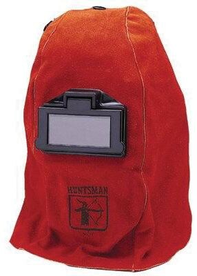 Huntsman® Welding Helmets, W20 860P, Leather, Red