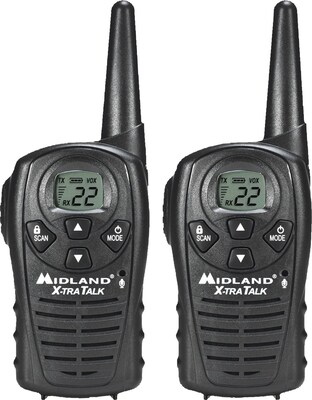 Midland® Two-Way Radios, LXT118VP, Up to 18-Mile Range