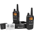 MIDLAND RADIO X-tra Talk Two-Way Radios, Black, 2/Pack (LXT600VP3)