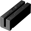 MagTek® Stripe Card Reader; Black, Dual Track, 4 Pin USB, Type A 3 - 60 in/sec