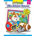 Carson-Dellosa Colorful File Folder Games, Grade 1