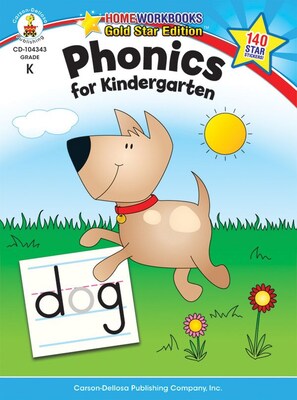 Carson-Dellosa Phonics for Kindergarten Resource Book