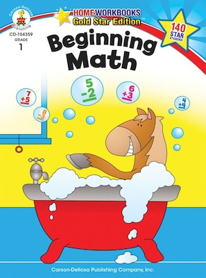 Carson-Dellosa Beginning Math Resource Book, Grade 1