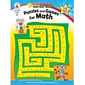 Carson-Dellosa Puzzles and Games for Math Resource Book, Grade 3