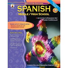 Carson-Dellosa Spanish Resource Book, Middle/High School