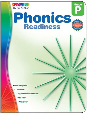 Spectrum Phonics Readiness Workbook