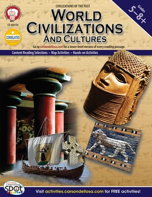 Mark Twain World Civilizations and Cultures Resource Book, Grades 5 - 8+