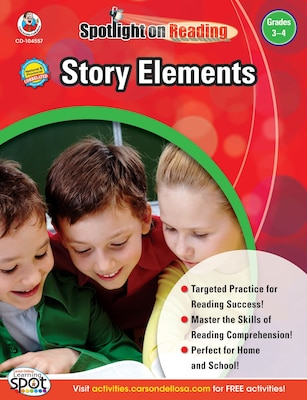 Frank Schaffer Story Elements Resource Book, Grades 3 - 4