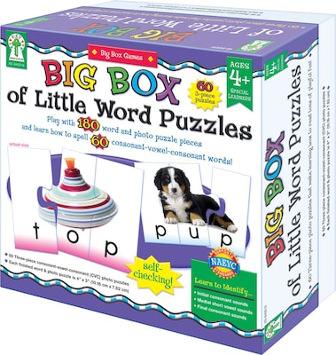 Key Education Big Box of Little Word Puzzles Game