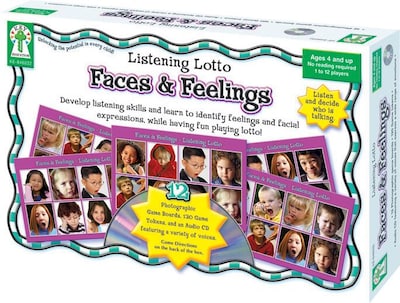 Key Education Faces and Feelings Board Game