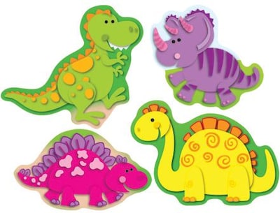 Carson-Dellosa Dinosaurs Shape Stickers