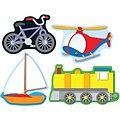 Carson-Dellosa Transportation Shape Stickers