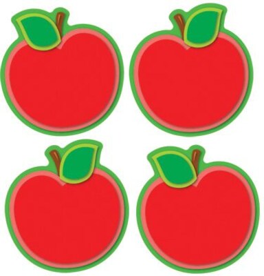 Carson-Dellosa Apples Shape Stickers, 72 Stickers Per Pack