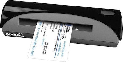 Ambir PS667-AS Desktop Scanner, Black