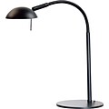 Kenroy Home Basis Halogen Desk Lamp, Black Finish