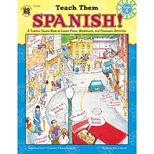 Instructional Fair Teach Them Spanish! Resource Book, Grade 4