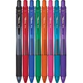 Pentel  EnerGel-X RollerGel Retractable Gel Pens, Medium Point, Assorted Ink Colors, 8/Pack (BL107CR