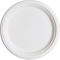 Eco-Products® Compostable Sugarcane Plates, 10, 50/Pack