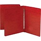 Smead Premium Pressboard 2-Prong Report Cover, Letter Size, Bright Red, 25/Box (81251)
