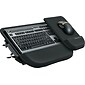 Fellowes Keyboard Manager Tilt 'n Slide Pro Adjustable Tray, Black (8060201)