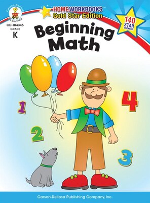 Carson-Dellosa Beginning Math Resource Book, Grade K