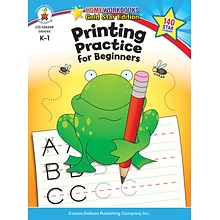 Carson-Dellosa Printing Practice for Beginners Resource Book