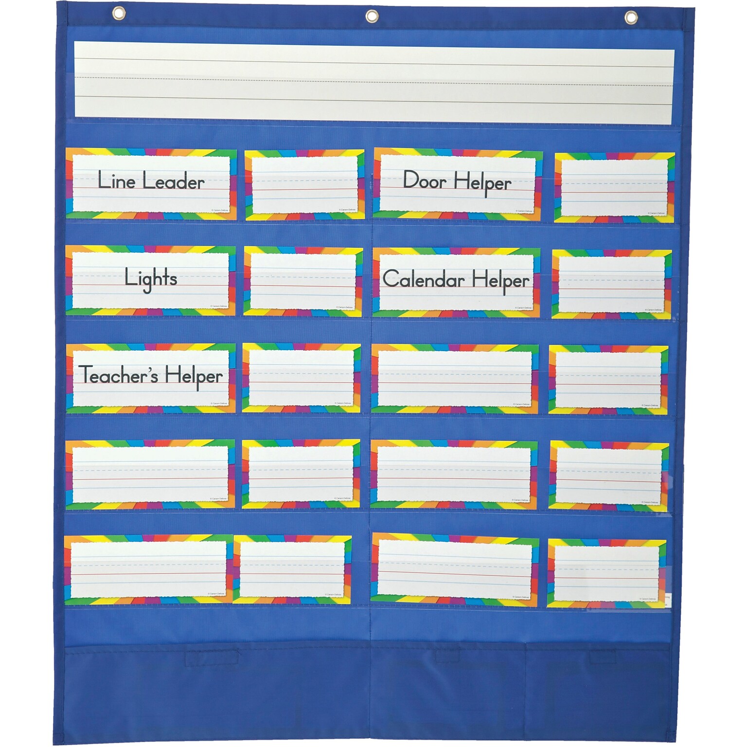 Carson-Dellosa Classroom Helpers Pocket Chart, All Grades
