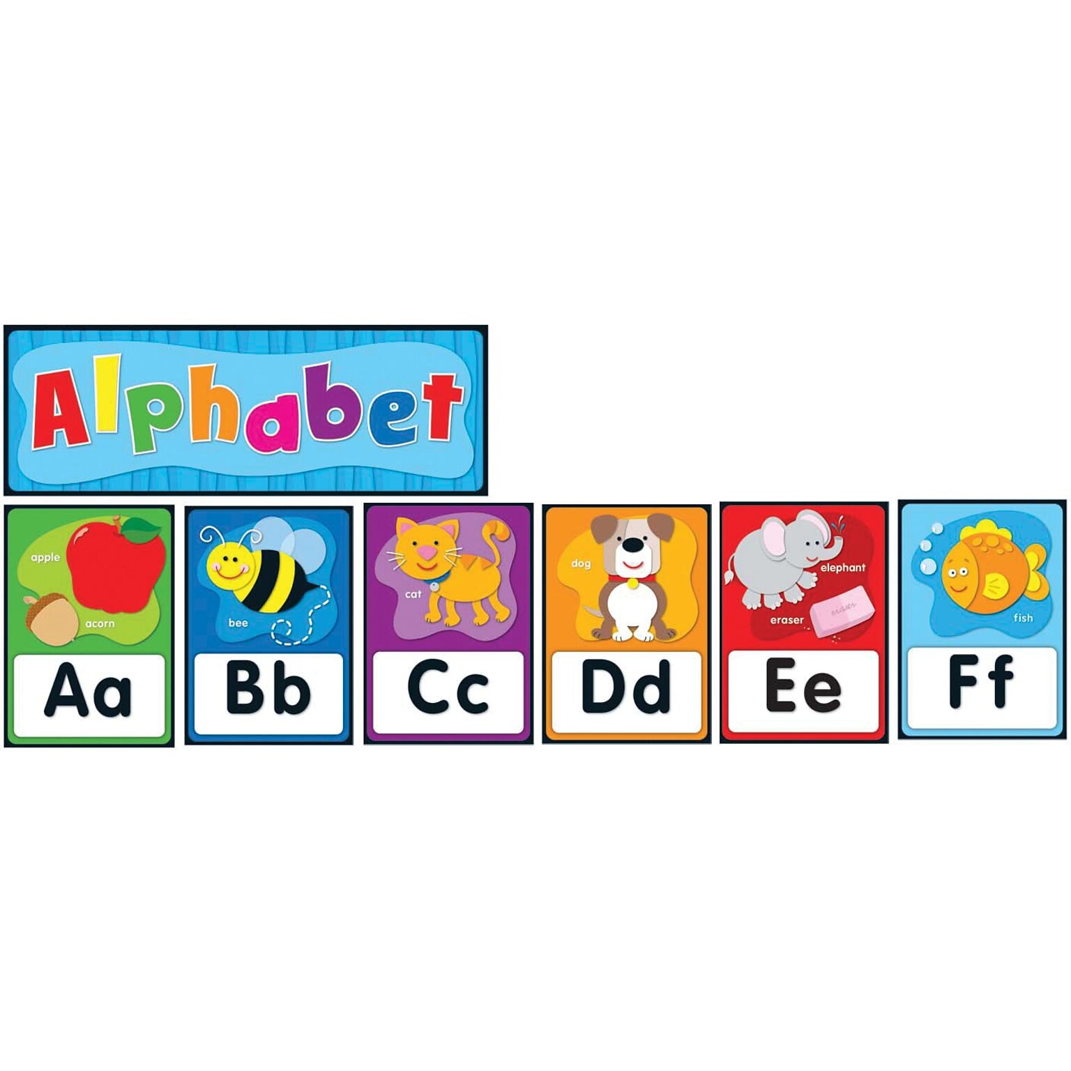 Carson-Dellosa Alphabet Bulletin Board Set