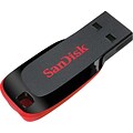 SanDisk Cruzer Blade 16GB USB 2.0 Flash Drive, Black (SDCZ50-016G-B35)