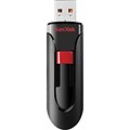SanDisk® Cruzer® Glide™ USB 2.0 Flash Drive; 8GB, Black